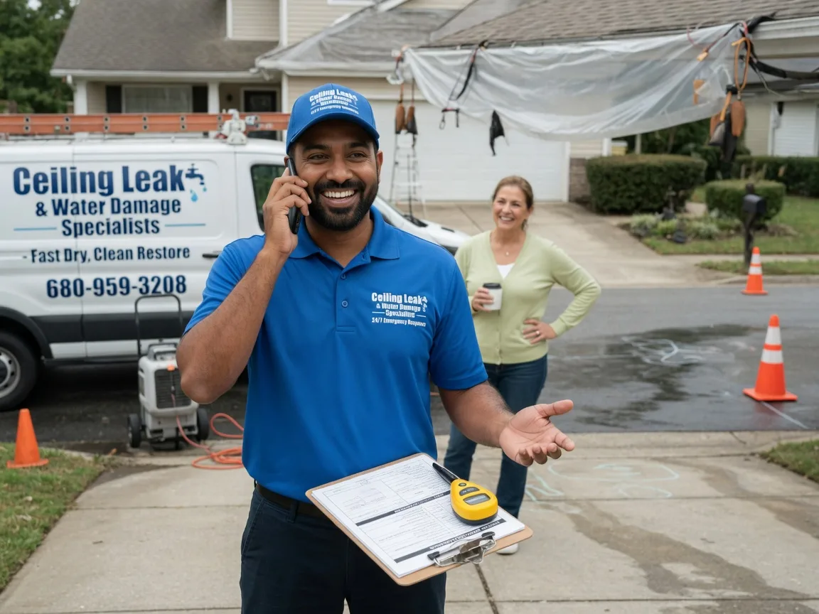 Ceiling Leak Cleanup Cost, TX FAQs